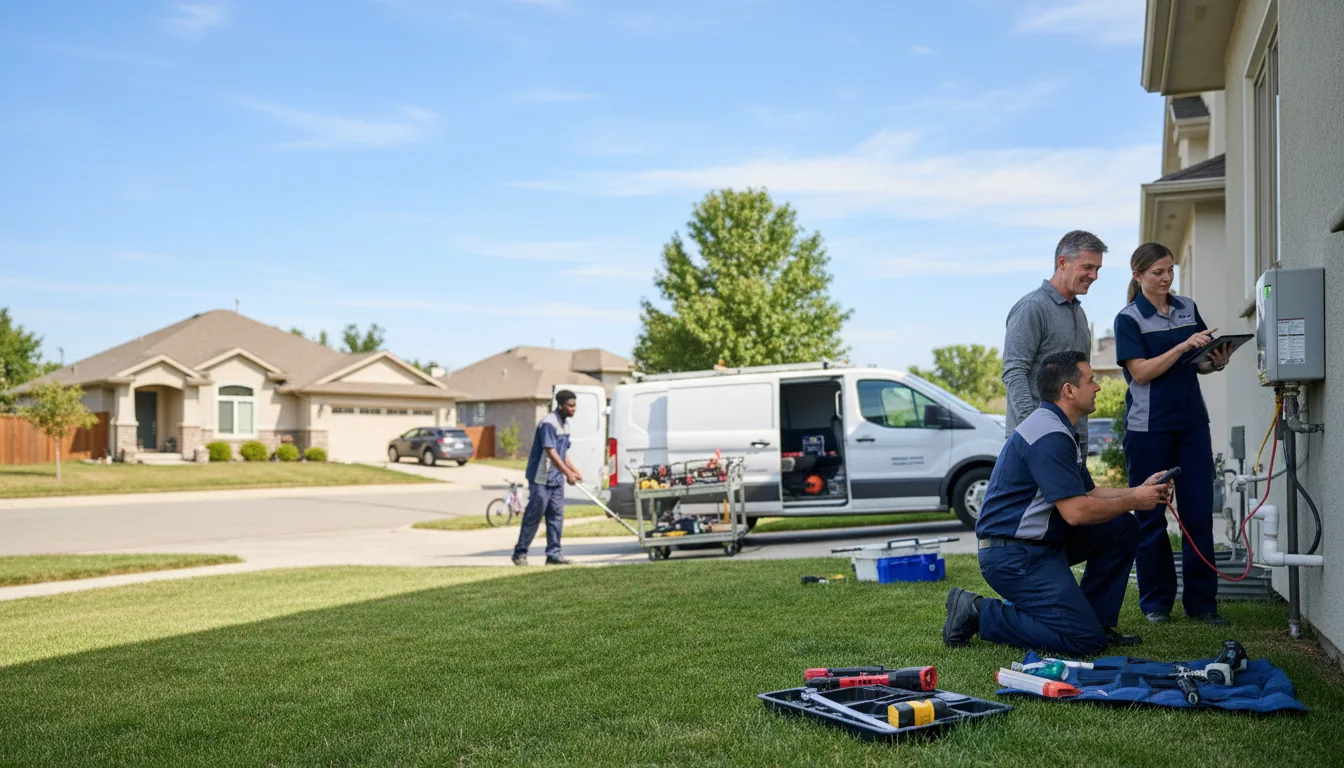 Tankless water heater service in Seibert, CO